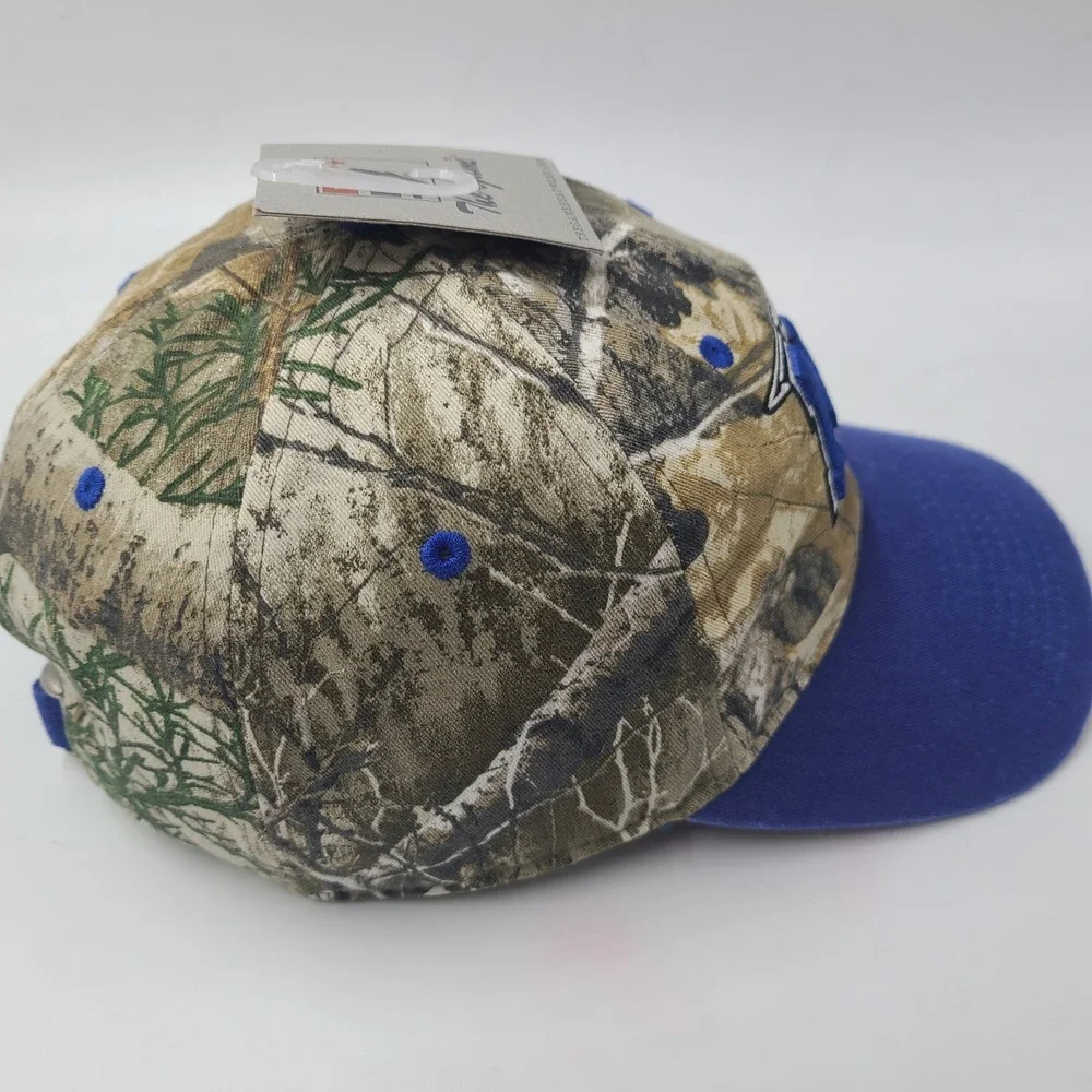 Middle Tennessee State‎ Blue Raiders Hat Strapback The Game Camo Blue NCAA MTSU - Picture 6 of 11